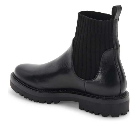 Blondo Hallie Waterproof Bootie in Black Leather -Size 9.5 - Picture 3 of 6